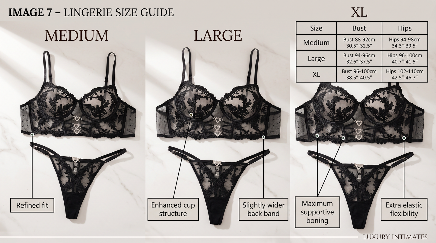 Fancy Premium Bra Set for Women | Soft & Stylish Lingerie | Black, Pink & Maroon | Sizes M–XL