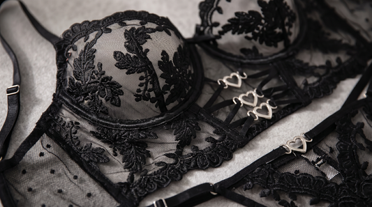 Fancy Premium Bra Set for Women | Soft & Stylish Lingerie | Black, Pink & Maroon | Sizes M–XL