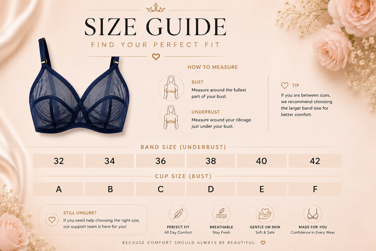 Imported Soft Net Bra – Lightweight Summer Comfort | Breathable Everyday Wear (4 Colors)