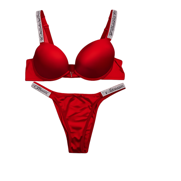 Victoria Secret Push-Up Bra & Panty Set – Premium Lingerie | 7 Colors | Sizes 36-40