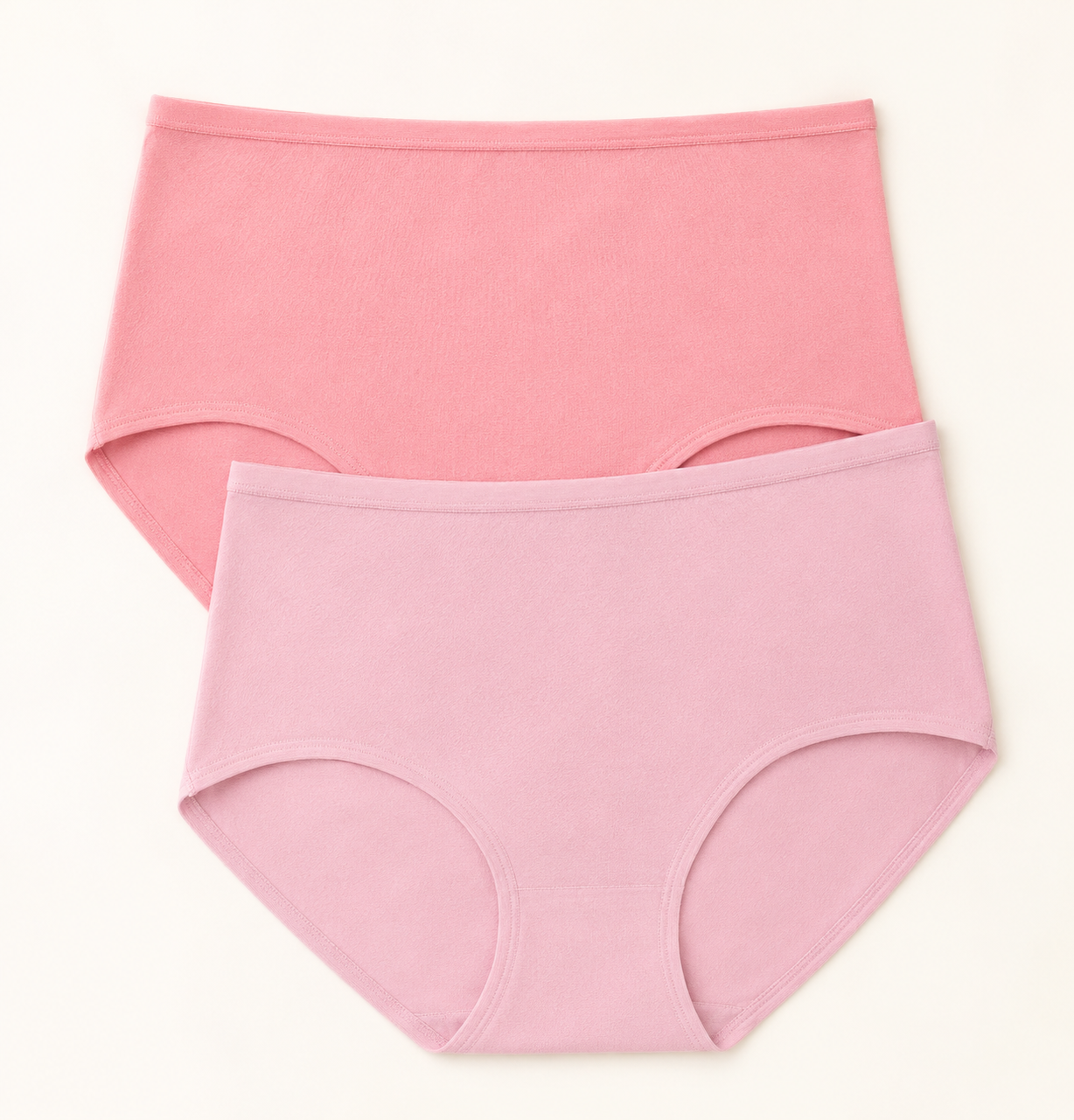 Soft Comfort High Waist Panty –PACK OF 3- Breathable Everyday Wear | 4 Colors | Sizes S–XXL