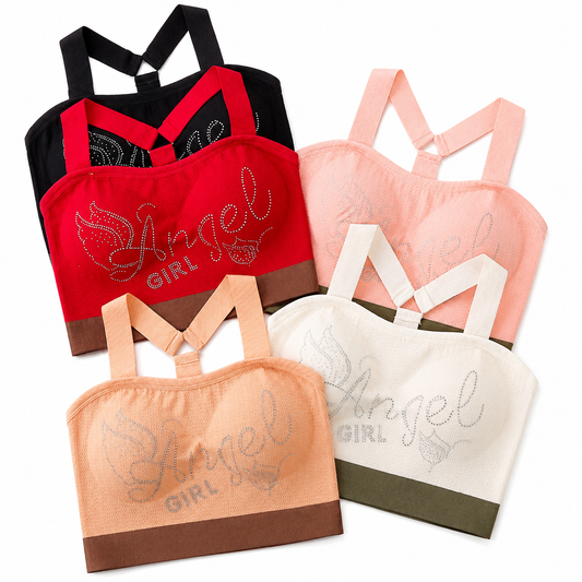 Angel Sports Blouse Bra – Stylish Comfort Stretch Fit (5 Colors | Free Size)