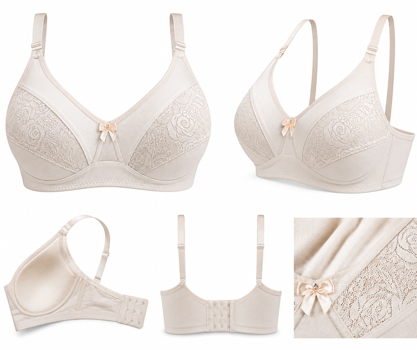 Super Fancy Summer Half Cup Net Bra – Lightweight & Breathable