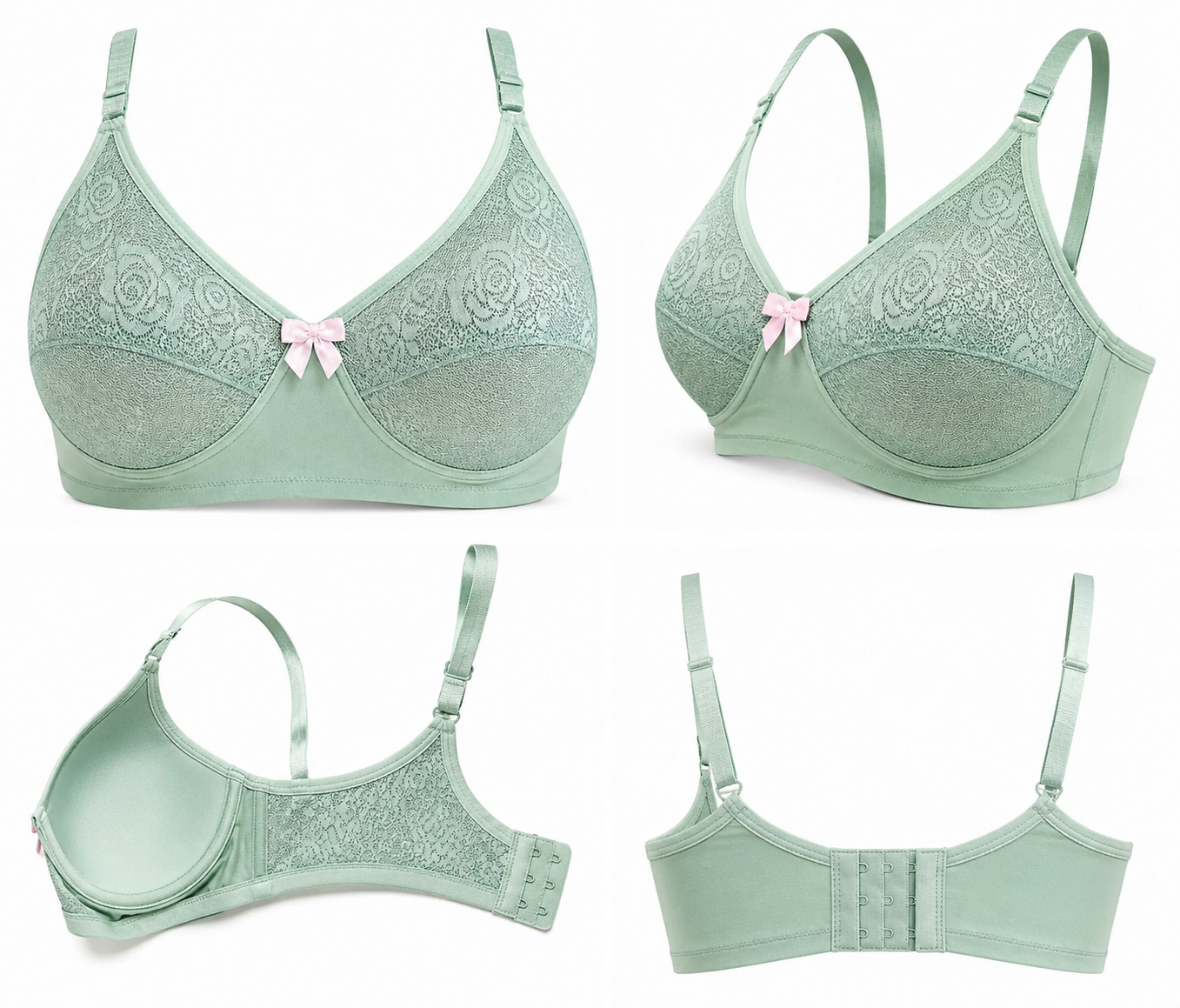 Premium Full Cup Malai Lycra Bra – Soft Support & All-Day Comfort