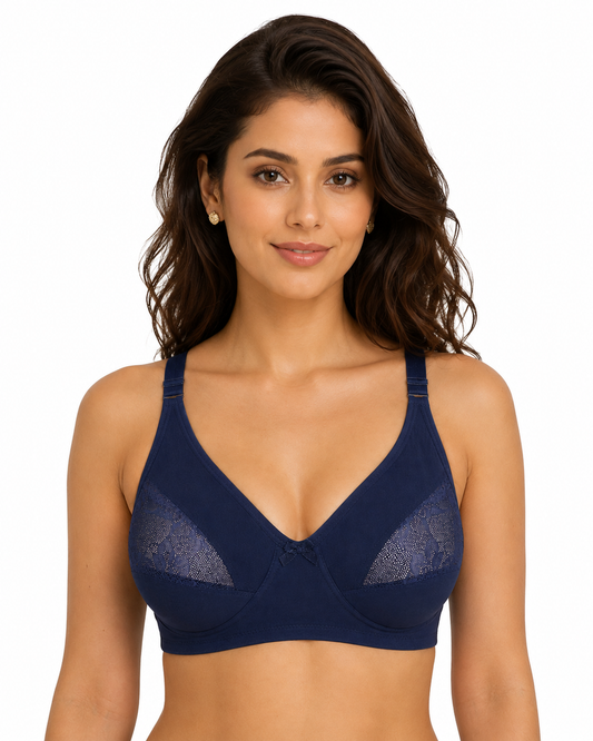)Super Fancy Net Bra – Soft Luxury Fit Breathable Fabric -(Size 32–42)