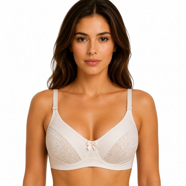 Super Fancy Summer Half Cup Net Bra – Lightweight & Breathable