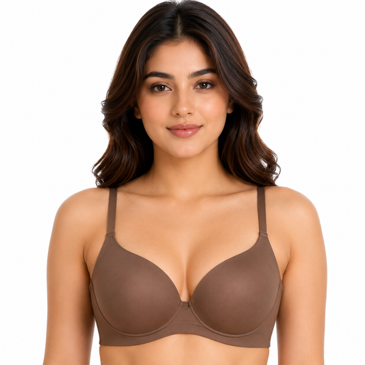 Milky Soft Padded Bra – Smooth Everyday Comfort Bra (4 Colors | Sizes 32-38)