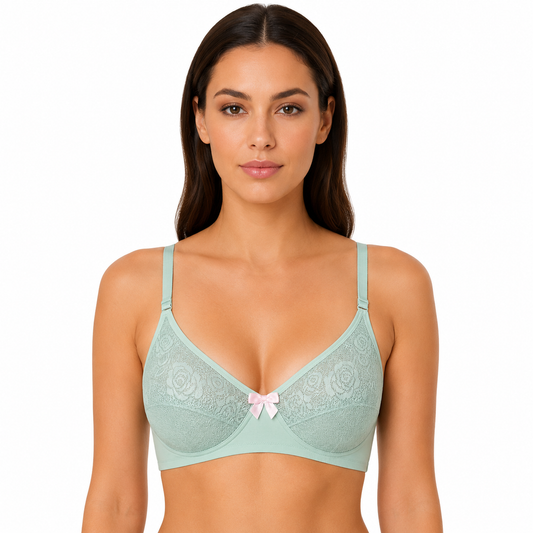 Premium Full Cup Malai Lycra Bra – Soft Support & All-Day Comfort