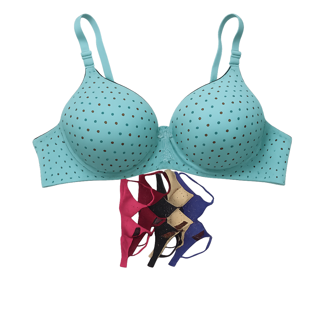 Women's Fancy Foam Bra | Soft Padded Cups | Comfortable Daily Wear | 32-36
